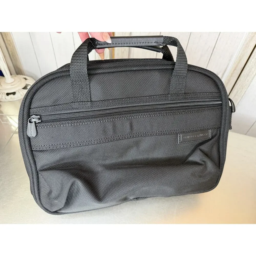 Briggs & Riley Luggage Toiletry Bag Overnite Carry-On Organizer Black